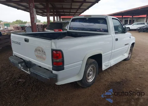 2001 Dodge Ram 1500 St/Ws из США, поврежденный, VIN 1B7HC16X71S629863